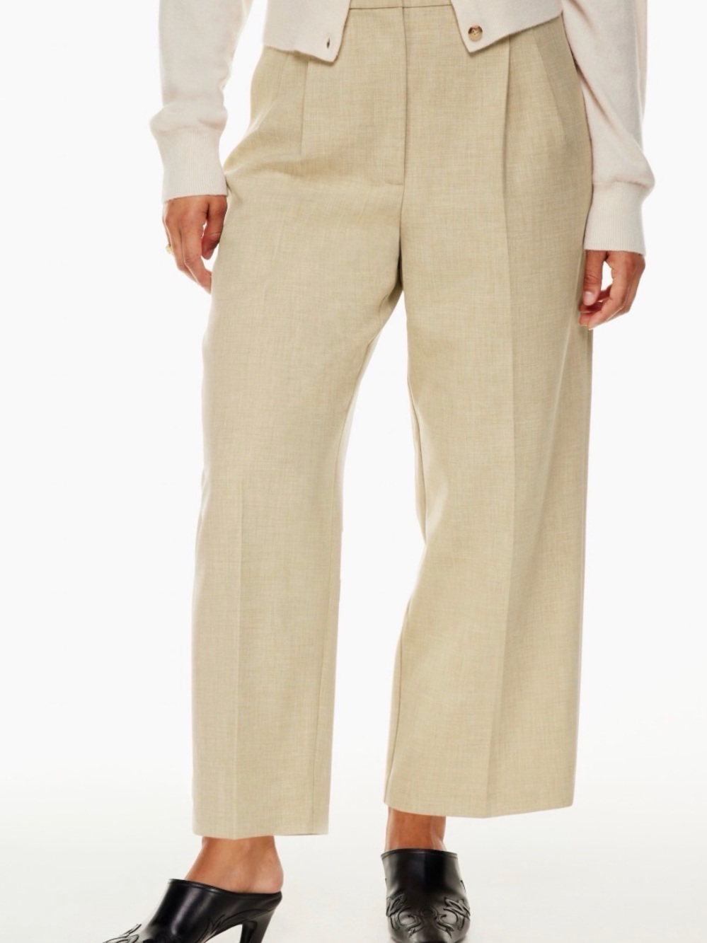 Aritzia Wilfred Effortless Cropped pant